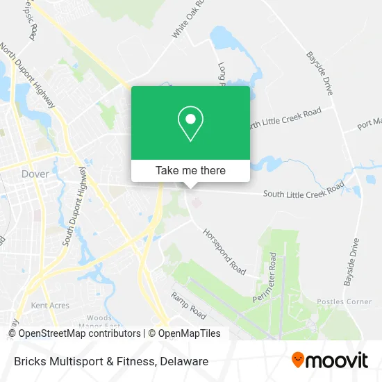 Bricks Multisport & Fitness map