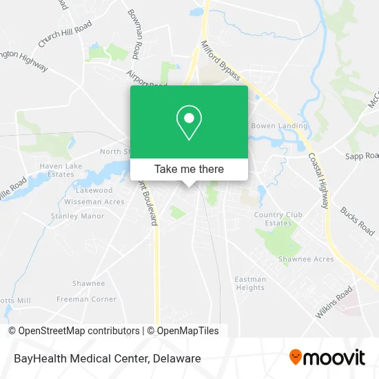 BayHealth Medical Center map