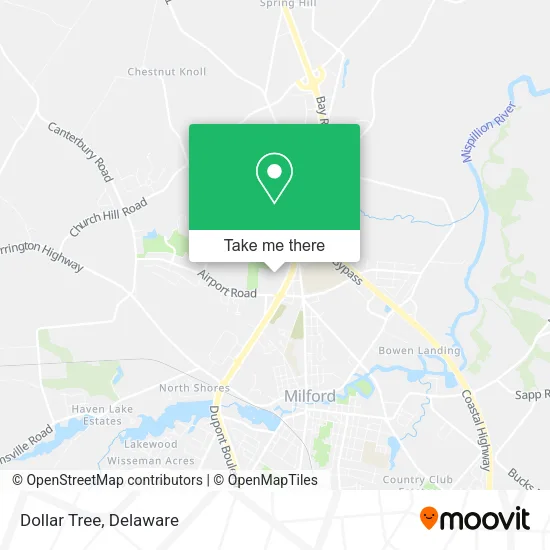 Dollar Tree map