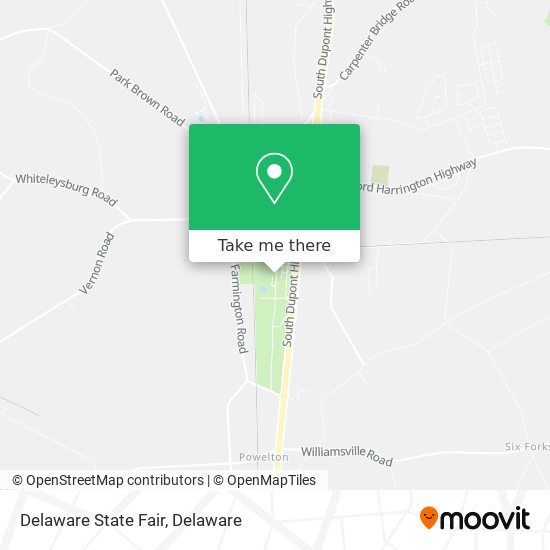 Delaware State Fair map