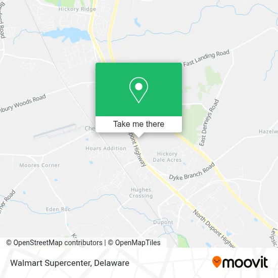 Walmart Supercenter map