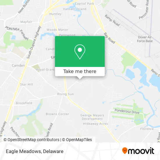 Eagle Meadows map