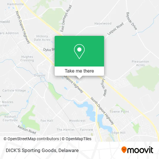 DICK'S Sporting Goods map