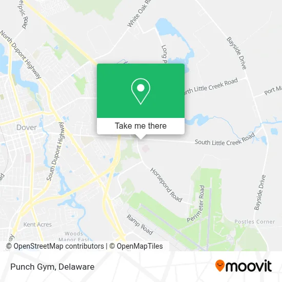 Punch Gym map