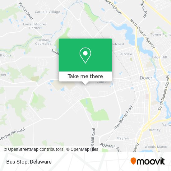 Bus Stop map