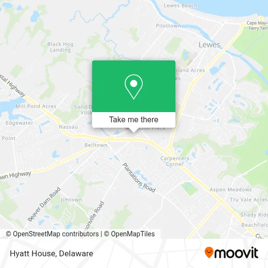 Hyatt House map