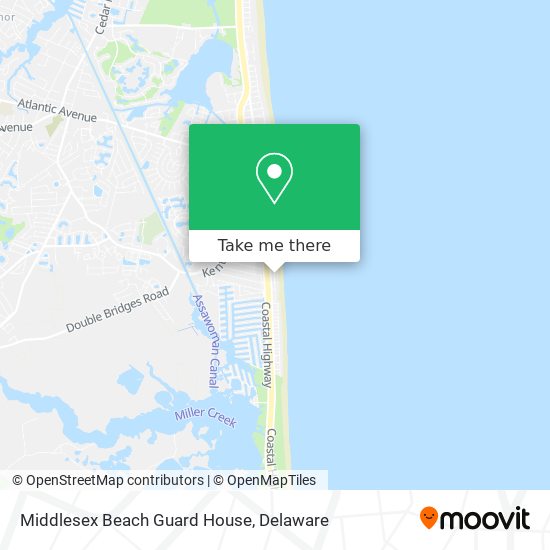 Middlesex Beach Guard House map
