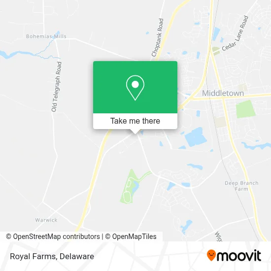 Royal Farms map