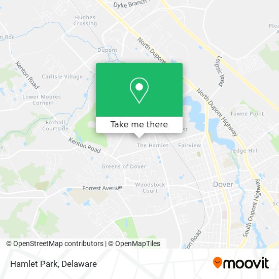 Mapa de Hamlet Park