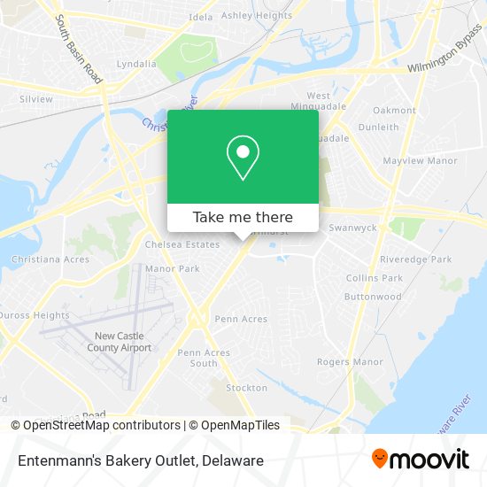 Mapa de Entenmann's Bakery Outlet