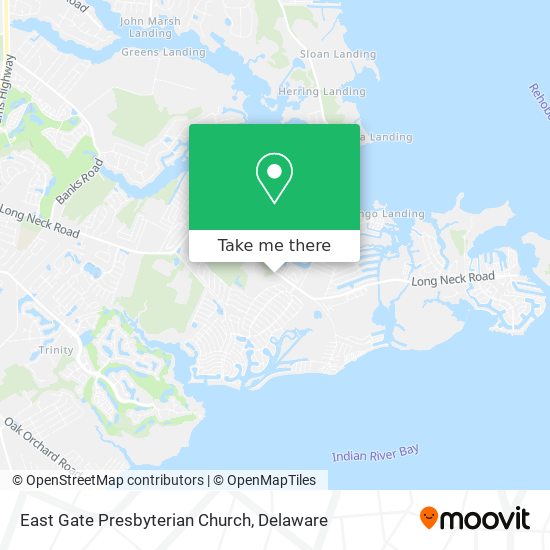 East Gate Presbyterian Church map