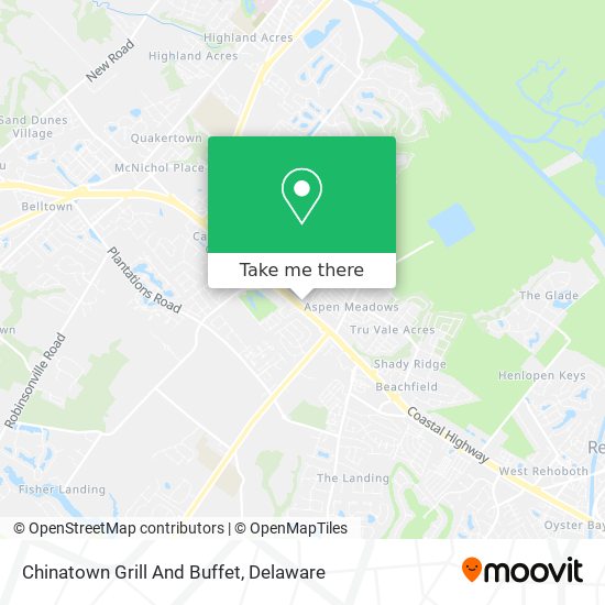 Chinatown Grill And Buffet map