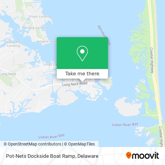 Pot-Nets Dockside Boat Ramp map