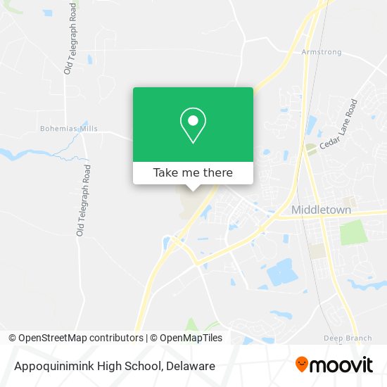 Appoquinimink High School map
