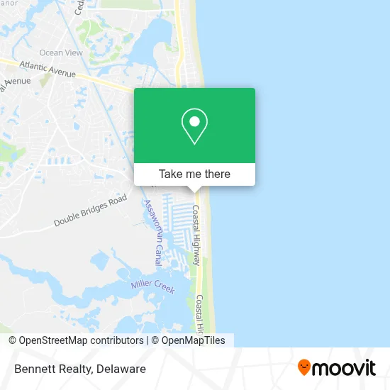 Bennett Realty map