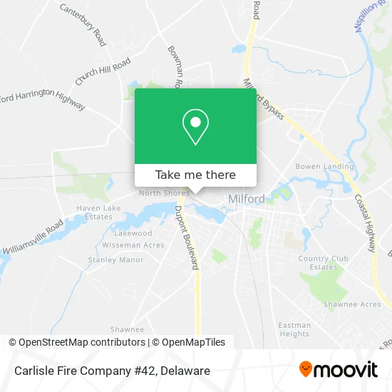 Carlisle Fire Company #42 map