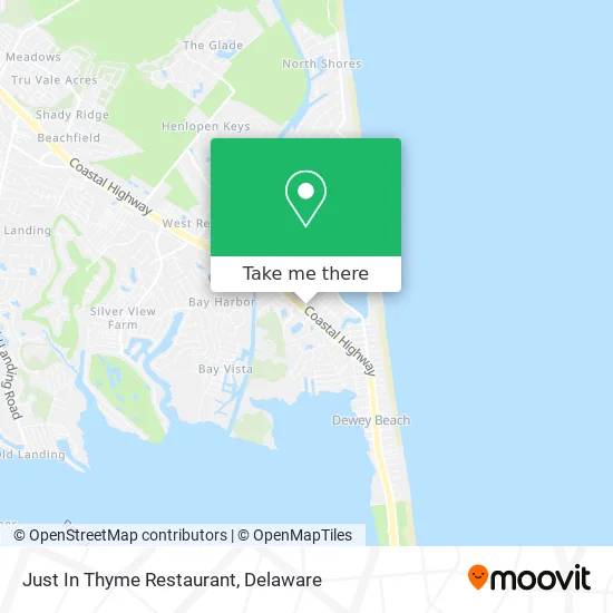 Just In Thyme Restaurant map
