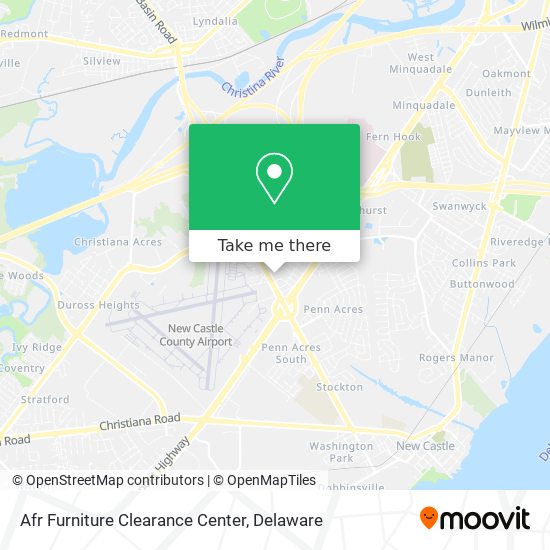 Afr Furniture Clearance Center map