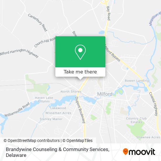 Mapa de Brandywine Counseling & Community Services