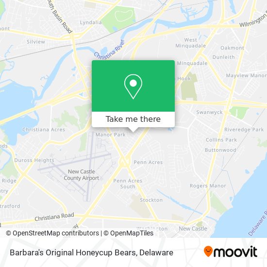 Barbara's Original Honeycup Bears map