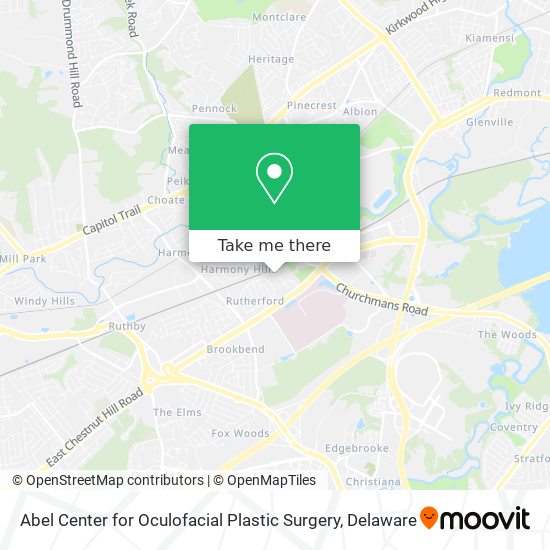 Mapa de Abel Center for Oculofacial Plastic Surgery