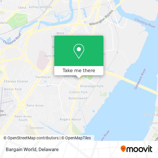 Bargain World map