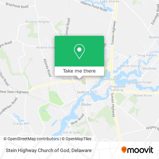 How to get to Stein Highway Church of God in Seaford by Bus