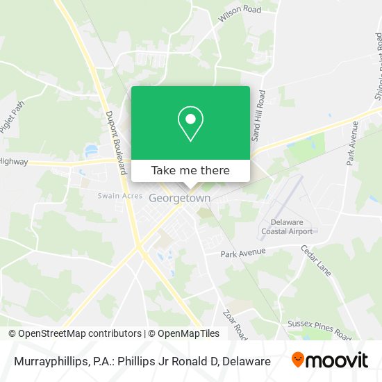 Mapa de Murrayphillips, P.A.: Phillips Jr Ronald D