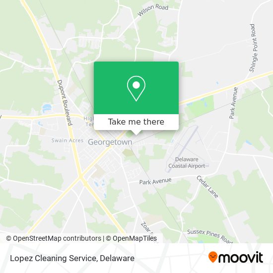 Lopez Cleaning Service map