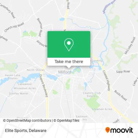 Elite Sports map