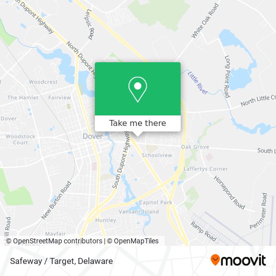 Safeway / Target map