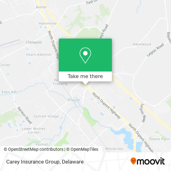 Mapa de Carey Insurance Group