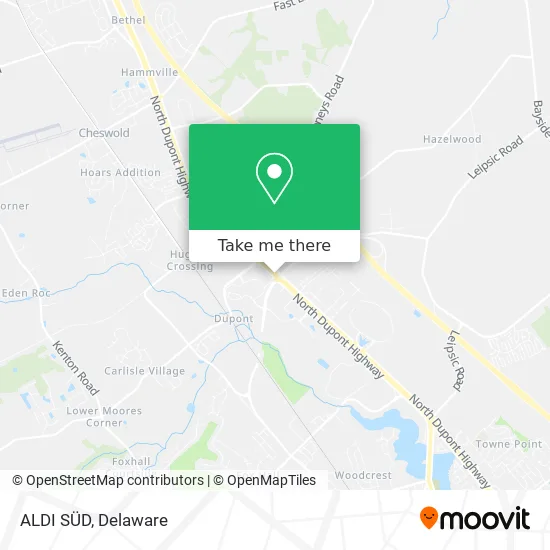 Mapa de ALDI SÜD