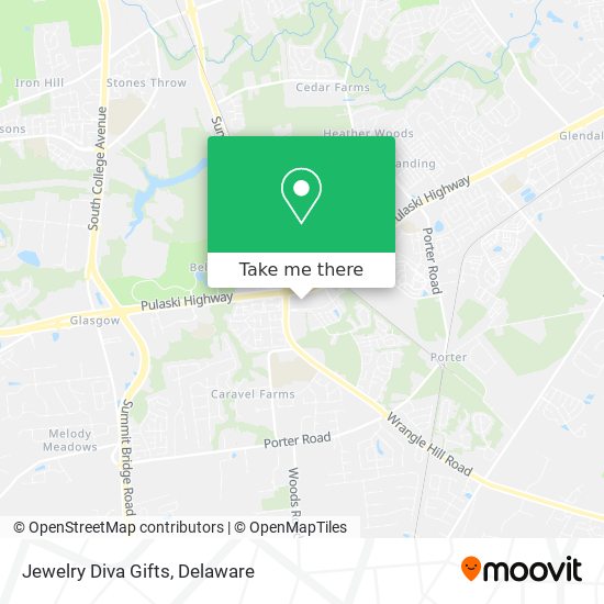 Jewelry Diva Gifts map