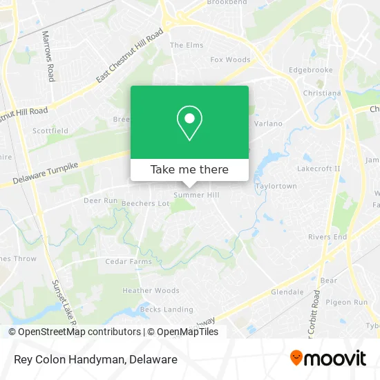 Rey Colon Handyman map