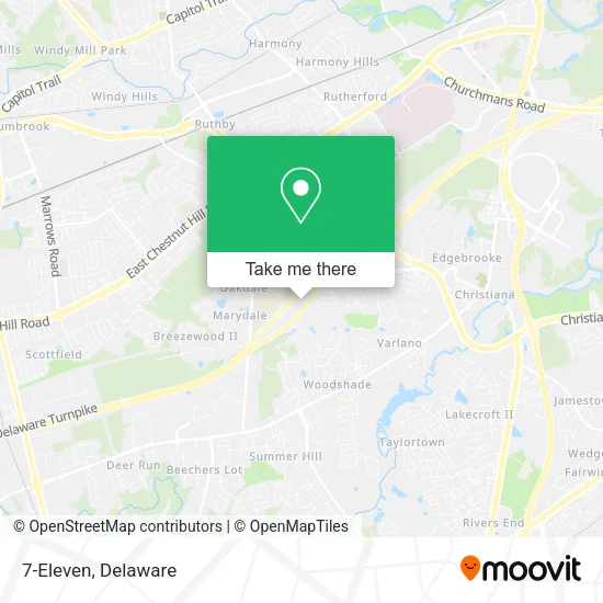 7-Eleven map