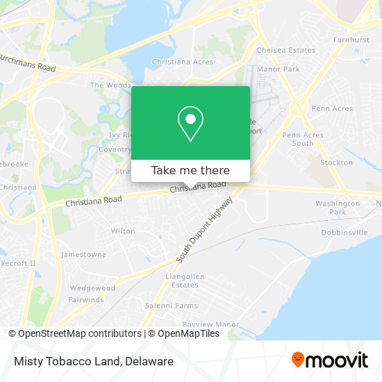 Mapa de Misty Tobacco Land