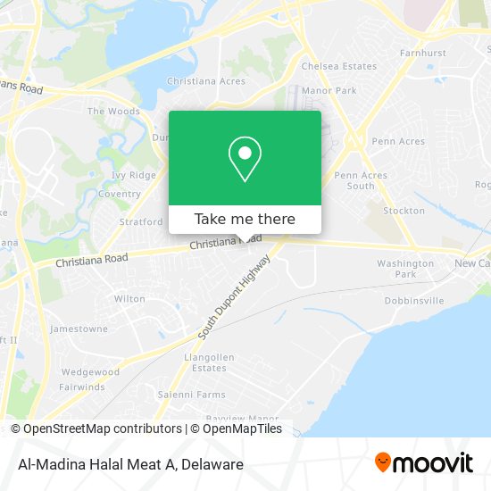Al-Madina Halal Meat A map