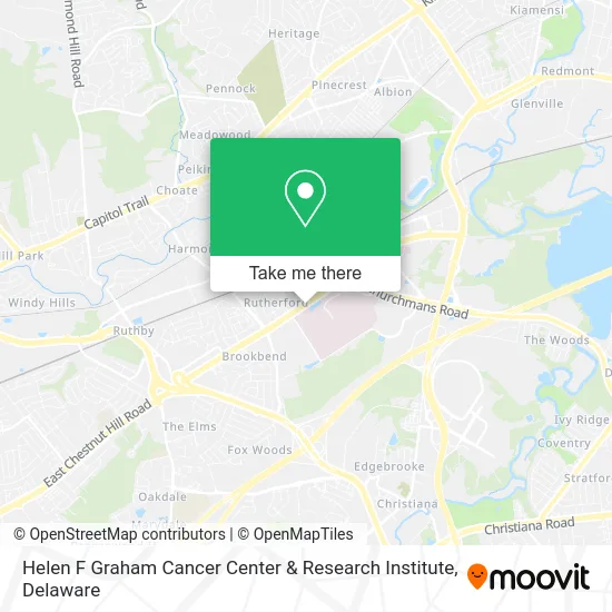 Helen F Graham Cancer Center & Research Institute map