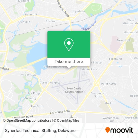 Synerfac Technical Staffing map