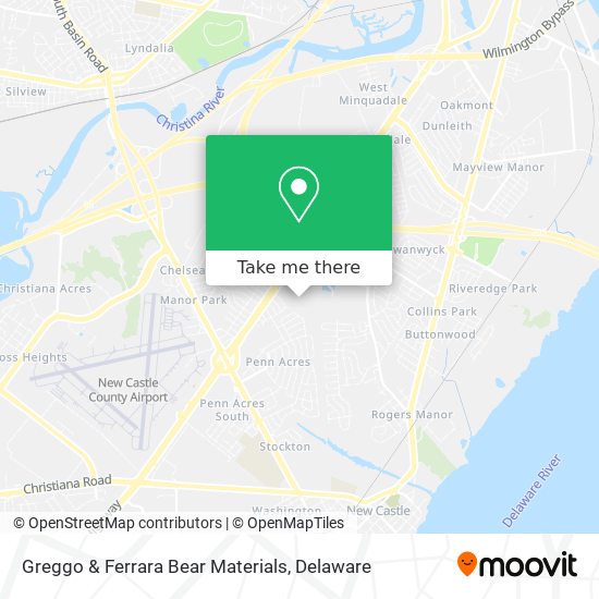 Mapa de Greggo & Ferrara Bear Materials