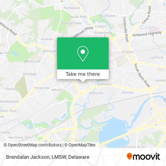 Brendalan Jackson, LMSW map