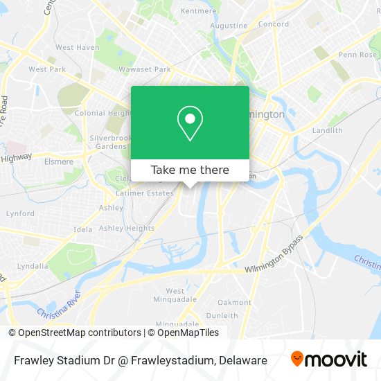 Frawley Stadium Dr @ Frawleystadium map