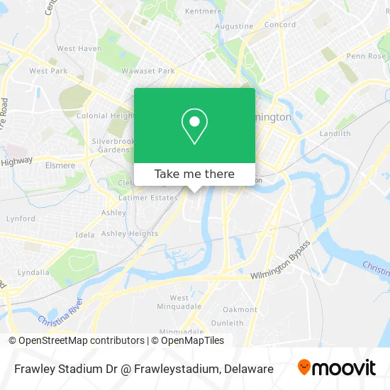 Frawley Stadium Dr @ Frawleystadium map