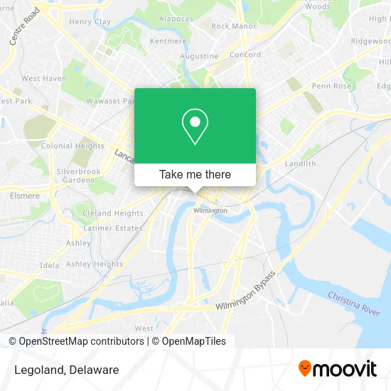 Mapa de Legoland
