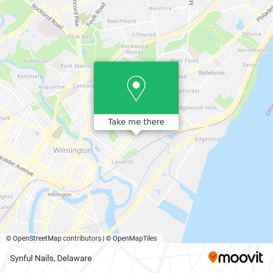 Mapa de Synful Nails