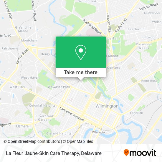 Mapa de La Fleur Jaune-Skin Care Therapy
