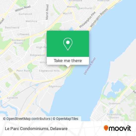 Le Parc Condominiums map