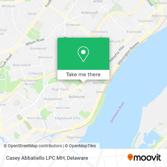 Casey Abbatiello LPC MH map