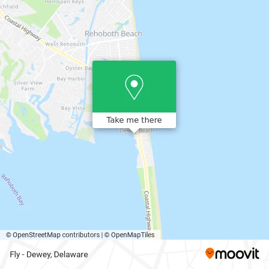 Mapa de Fly - Dewey